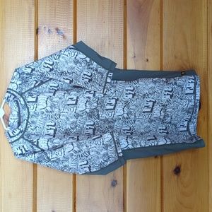 ...Lost 3/4 length sleeve Swim shirt